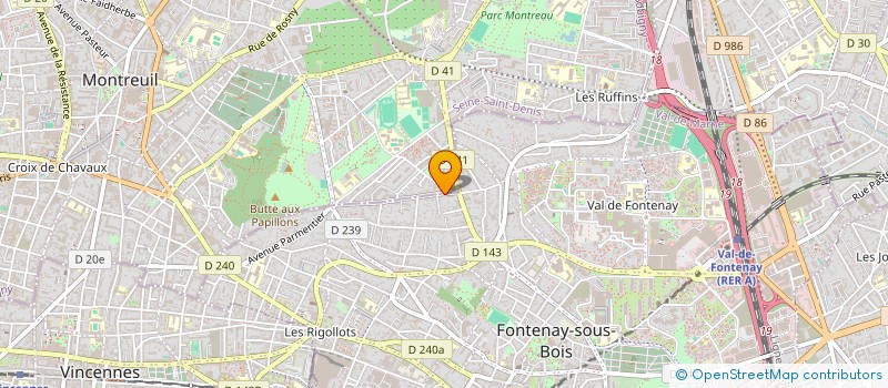 localisation de l'entreprise MONSIEUR JOSE CACHOLA CHANINO à FONTENAY-SOUS-BOIS