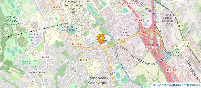 localisation de l'entreprise MONSIEUR JOSE CALIXTO OTAVALO YAMBERLA  RAMONVILLE-SAINT-AGNE