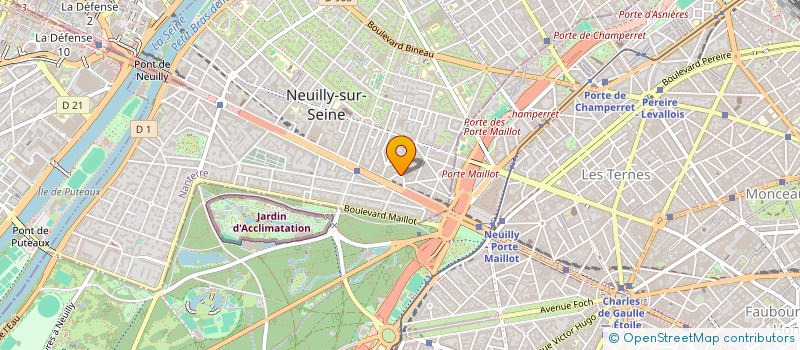 localisation de l'entreprise MONSIEUR JOSE CAMPOS à NEUILLY-SUR-SEINE