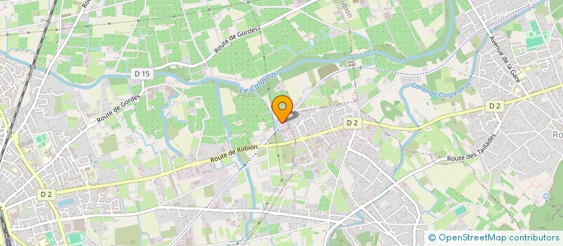 localisation de l'entreprise MONSIEUR JOSE CAMPOS DE SOUSA  CAVAILLON