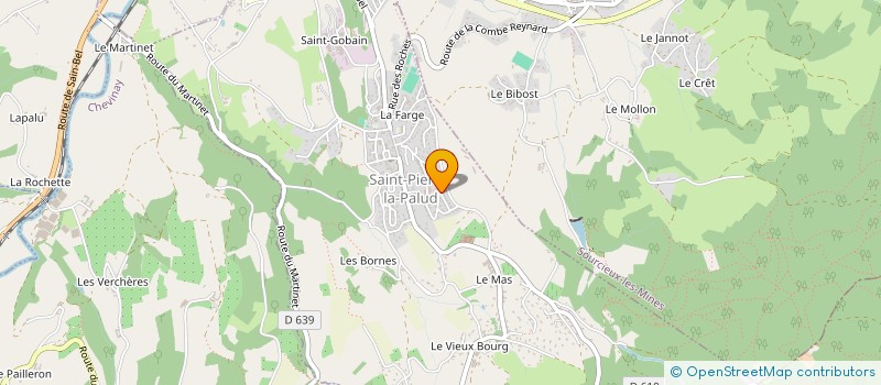 localisation de l'entreprise MONSIEUR JOSE CAMPOS DE SOUSA  SAINT-PIERRE-LA-PALUD