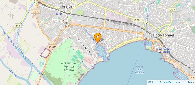localisation de l'entreprise MONSIEUR JOSE CANALES à FREJUS