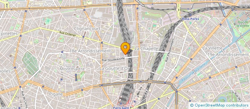 localisation de l'entreprise MONSIEUR JOSE CANALES RUIZ CAPILLAS  PARIS