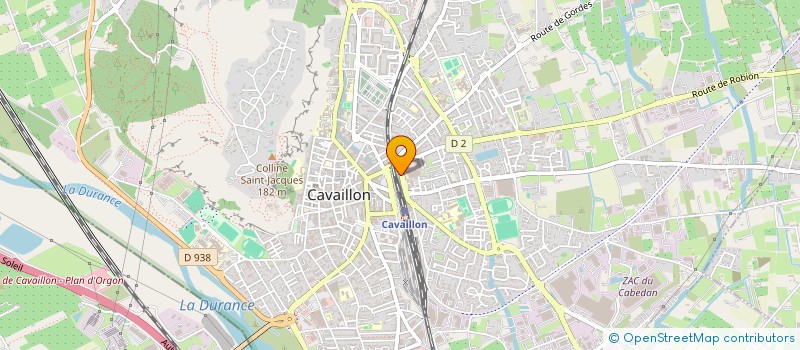 localisation de l'entreprise MONSIEUR JOSE CANO  CAVAILLON