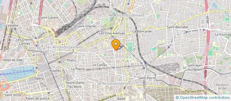 localisation de l'entreprise MONSIEUR JOSE CANU à MARSEILLE