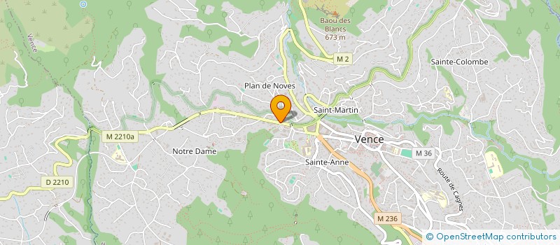 localisation de l'entreprise MONSIEUR JOSE CARCAT à VENCE