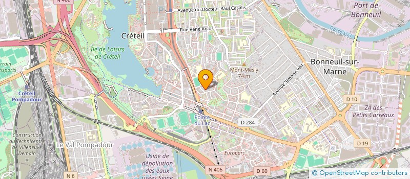 localisation de l'entreprise MONSIEUR JOSE CARDENAS ROCHINA  CRETEIL