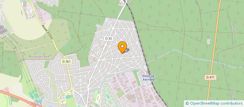 localisation de l'entreprise MONSIEUR JOSE CARLOS CAPELAS DA COSTA  OZOIR-LA-FERRIERE