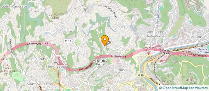 localisation de l'entreprise MONSIEUR JOSE CARLOS DA SILVA PEREIRA  NICE