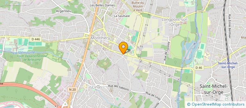 localisation de l'entreprise MONSIEUR JOSE CARLOS NEVES à MONTLHERY