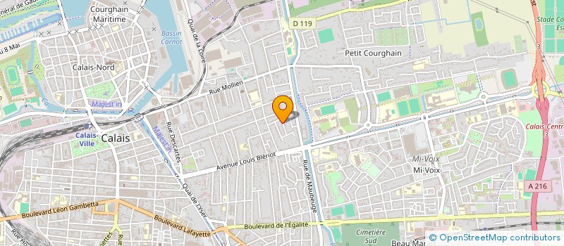 localisation de l'entreprise MONSIEUR JOSE CARON  CALAIS