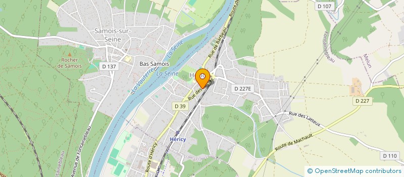 localisation de l'entreprise MONSIEUR JOSE CARRICO  HERICY