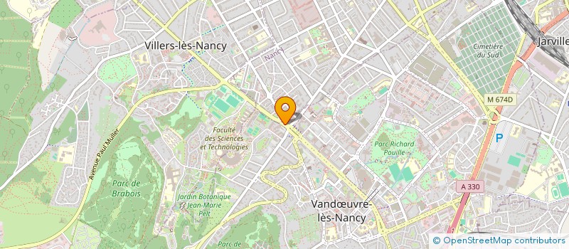 localisation de l'entreprise MONSIEUR JOSE CARRILLO à VANDŒUVRE-LES-NANCY