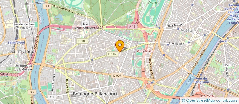 localisation de l'entreprise MONSIEUR JOSE CARTEL à BOULOGNE-BILLANCOURT