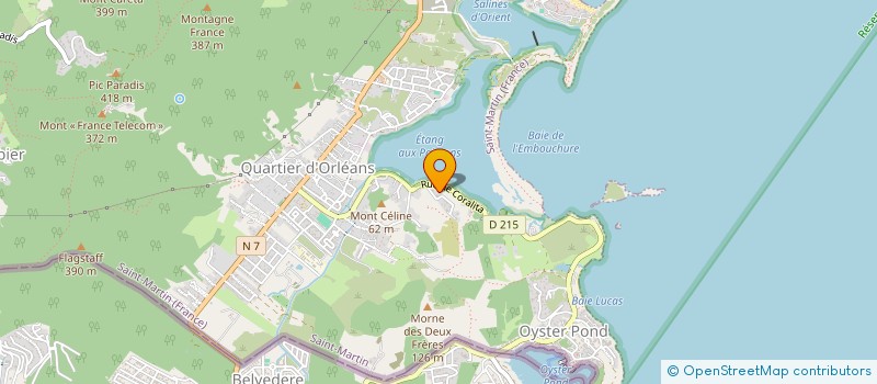 localisation de l'entreprise MONSIEUR JOSE CARTY  SAINT-MARTIN