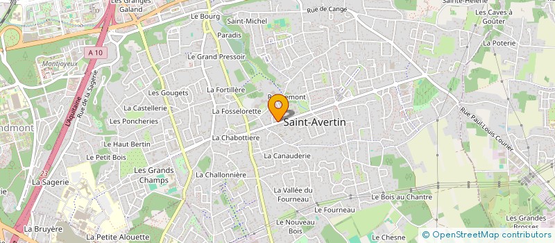 localisation de l'entreprise MONSIEUR JOSE CARVALHO  SAINT-AVERTIN