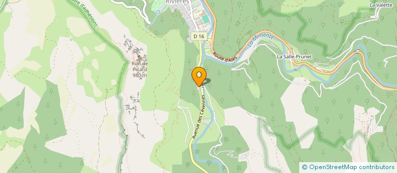 localisation de l'entreprise MONSIEUR JOSE CARVALHO  FLORAC TROIS RIVIERES