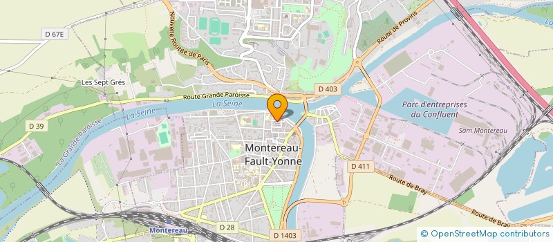 localisation de l'entreprise MONSIEUR JOSE CARVALHO DA SILVA  MONTEREAU-FAULT-YONNE