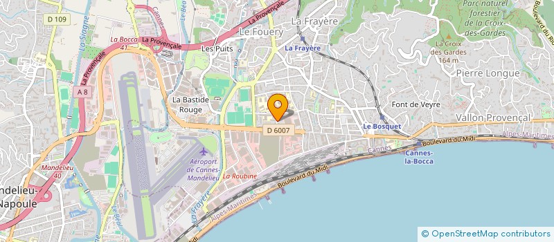 localisation de l'entreprise MONSIEUR JOSE CARVALHOSA à CANNES