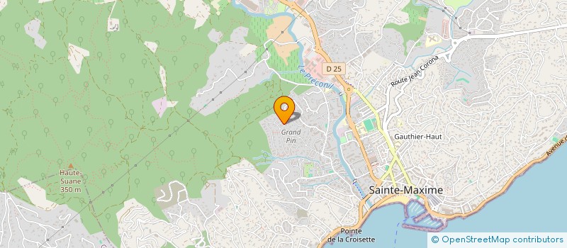 localisation de l'entreprise MONSIEUR JOSE CASEIRO  LA GARDE-FREINET