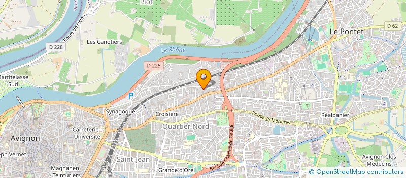 localisation de l'entreprise MONSIEUR JOSE CASTAIGNE PEREZ  CAYENNE