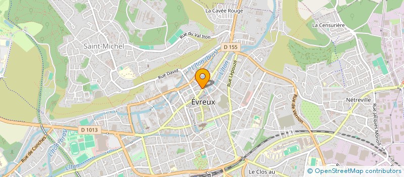 localisation de l'entreprise MONSIEUR JOSE CASTILLO CAMPOS  EVREUX