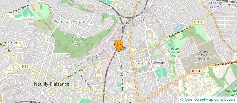 localisation de l'entreprise MONSIEUR JOSE CASTRO SA BARBOSA à NEUILLY-SUR-MARNE