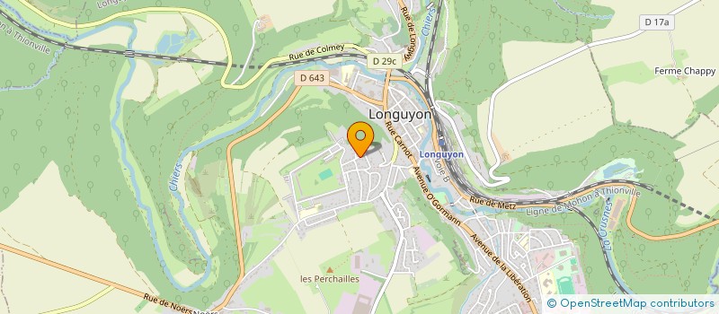 localisation de l'entreprise MONSIEUR JOSE CERIANI à LONGUYON