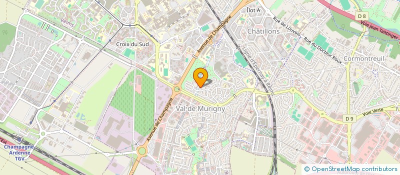 localisation de l'entreprise MONSIEUR JOSE CHARLEMAGNE à REIMS