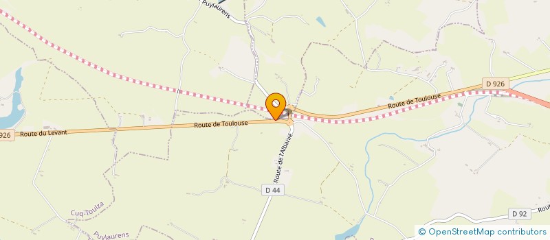 localisation de l'entreprise MONSIEUR JOSE CHEVALIER  PUYLAURENS