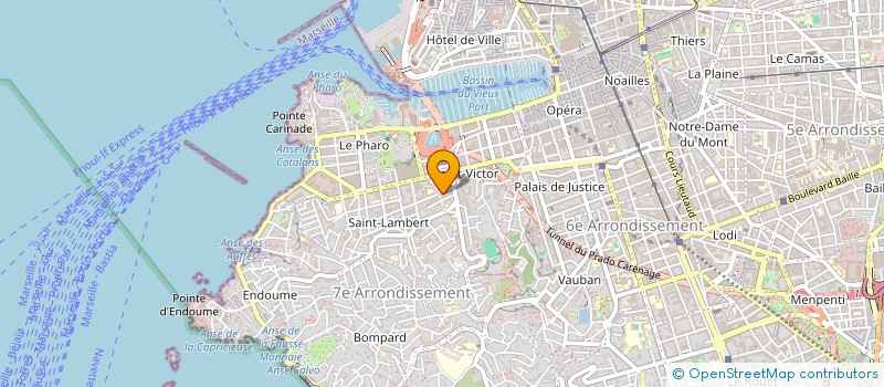 localisation de l'entreprise MONSIEUR JOSE CHRISTIAN OLIVERI à MARSEILLE