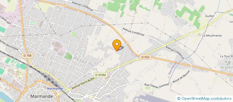 localisation de l'entreprise MONSIEUR JOSE CHRISTOL  MARMANDE