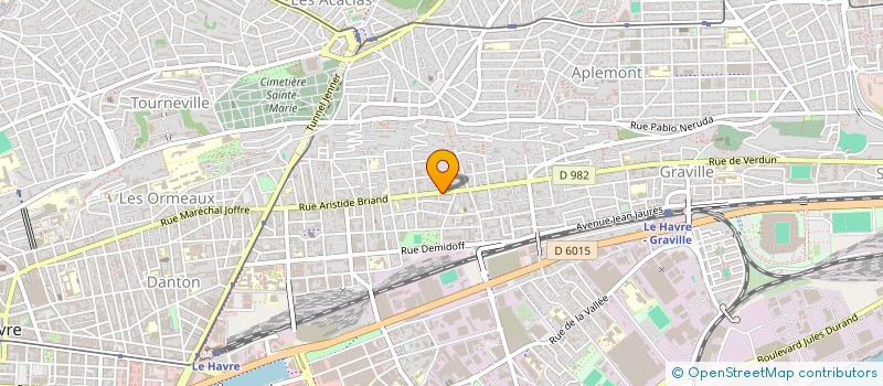 localisation de l'entreprise MONSIEUR JOSE CLEMENTE à LE HAVRE