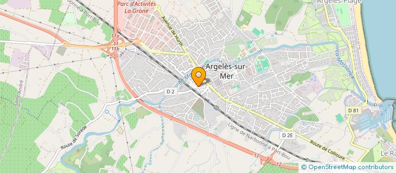localisation de l'entreprise MONSIEUR JOSE COBOS à ARGELES-SUR-MER