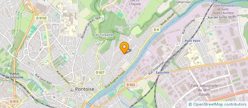 localisation de l'entreprise MONSIEUR JOSE COELHO  PONTOISE