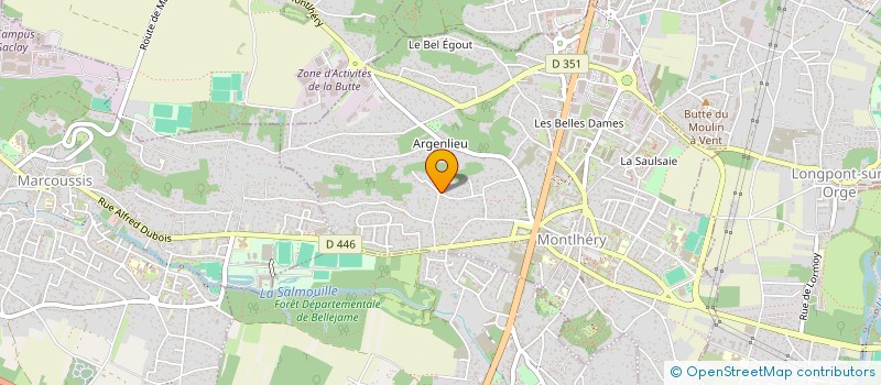 localisation de l'entreprise MONSIEUR JOSE COELHO à MONTLHERY