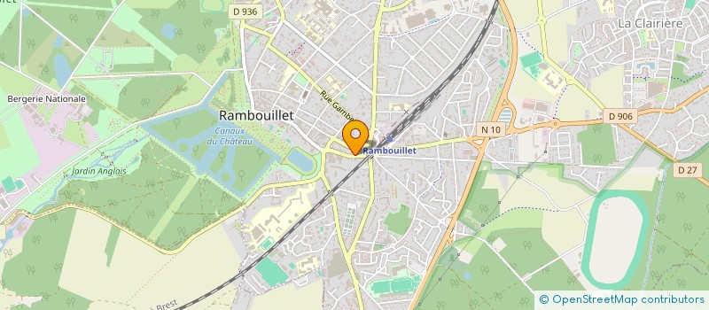 localisation de l'entreprise MONSIEUR JOSE COELHO SANCHO  RAMBOUILLET