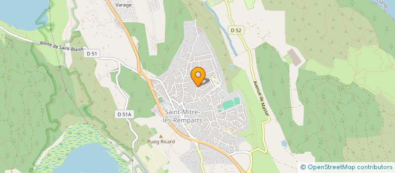 localisation de l'entreprise MONSIEUR JOSE COLINA à SAINT-MITRE-LES-REMPARTS