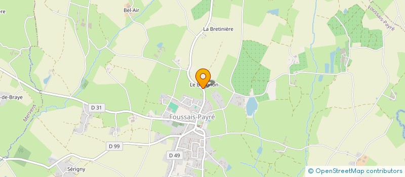 localisation de l'entreprise MONSIEUR JOSE COMPADRE CANAL  FOUSSAIS-PAYRE