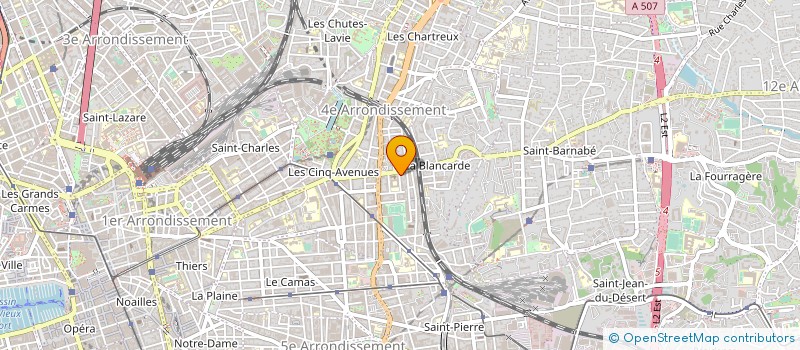 localisation de l'entreprise MONSIEUR JOSE CONTROLE à MARSEILLE