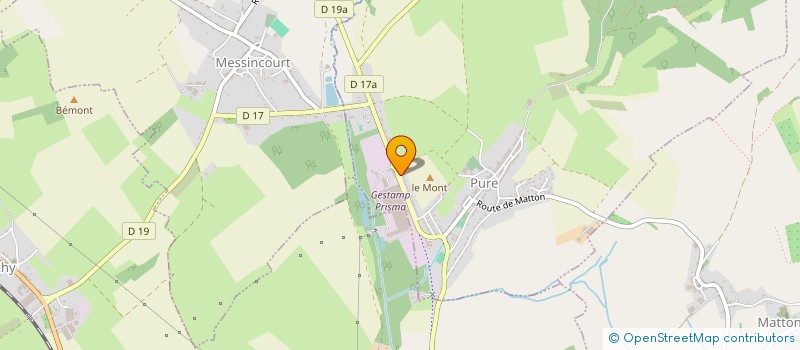 localisation de l'entreprise MONSIEUR JOSE CORCHETE  MESSINCOURT