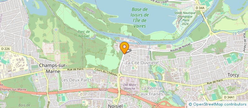 localisation de l'entreprise MONSIEUR JOSE CORREIA MENDES  NOISIEL