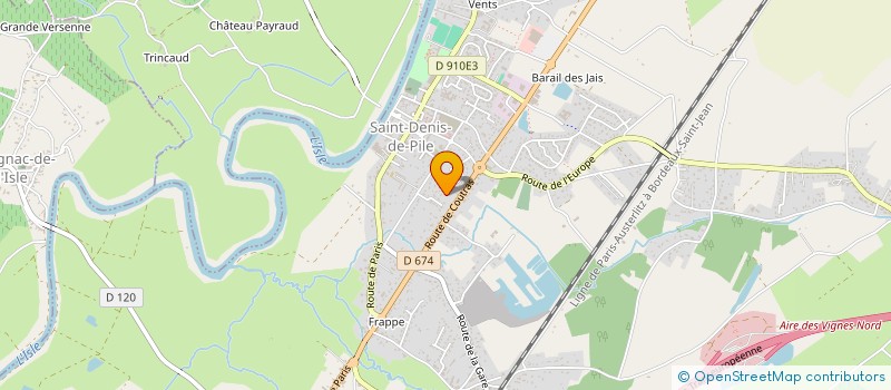 localisation de l'entreprise MONSIEUR JOSE CORTES GOMEZ  SAINT-DENIS-DE-PILE