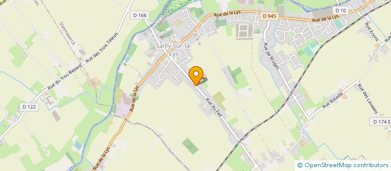 localisation de l'entreprise MONSIEUR JOSE COSME  SAILLY-SUR-LA-LYS