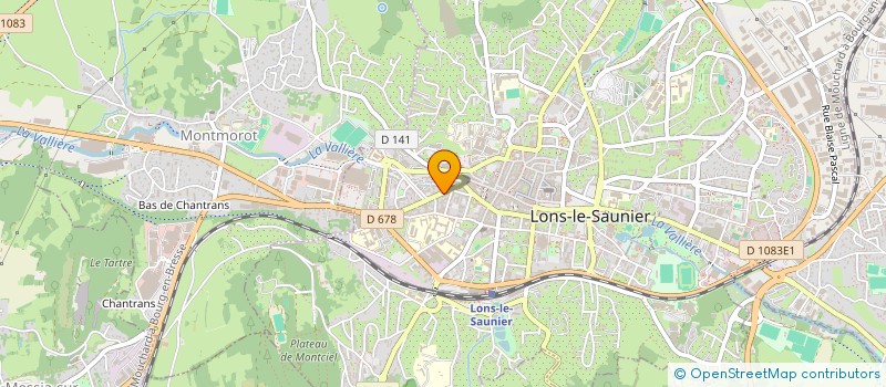 localisation de l'entreprise MONSIEUR JOSE COSME MORAIS à LONS-LE-SAUNIER