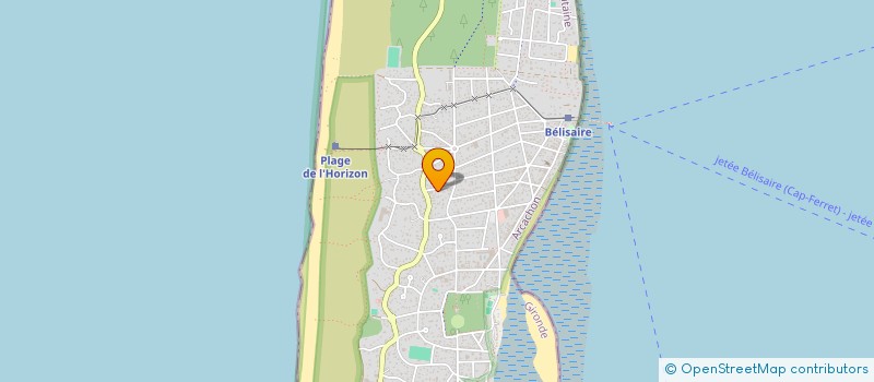 localisation de l'entreprise MONSIEUR JOSE COSTA DE MEIRA à LEGE-CAP-FERRET