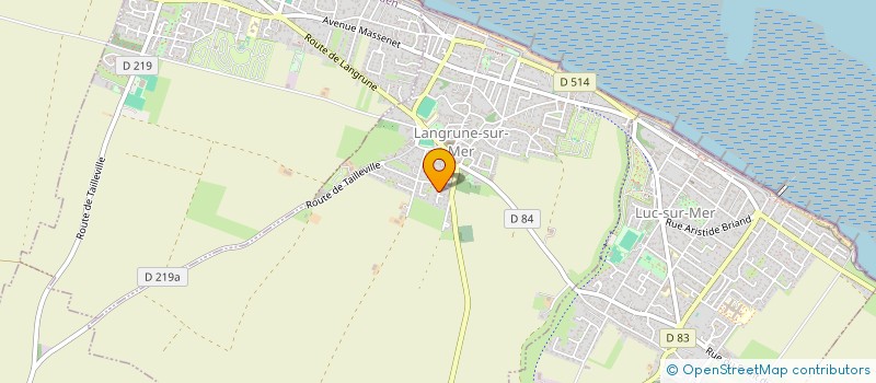 localisation de l'entreprise MONSIEUR JOSE CRESPO  LANGRUNE-SUR-MER