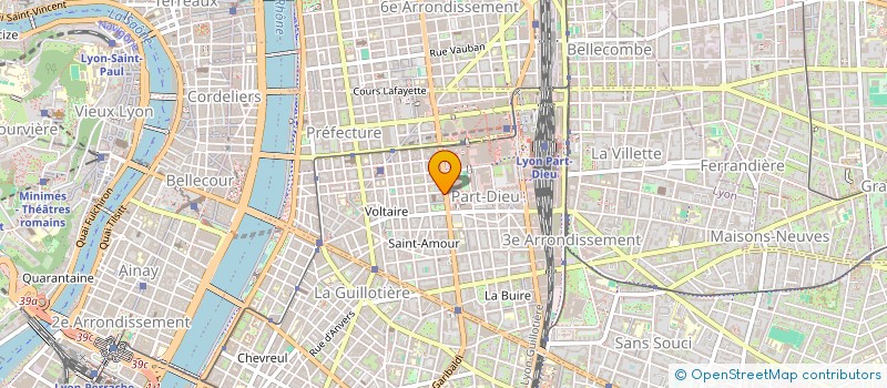 localisation de l'entreprise MONSIEUR JOSE CUADRADO GOMEZ  LYON