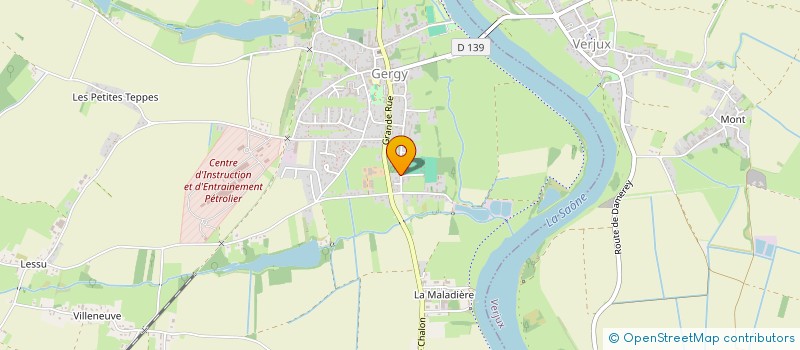 localisation de l'entreprise MONSIEUR JOSE DA CONCEICAO E SILVA  GERGY