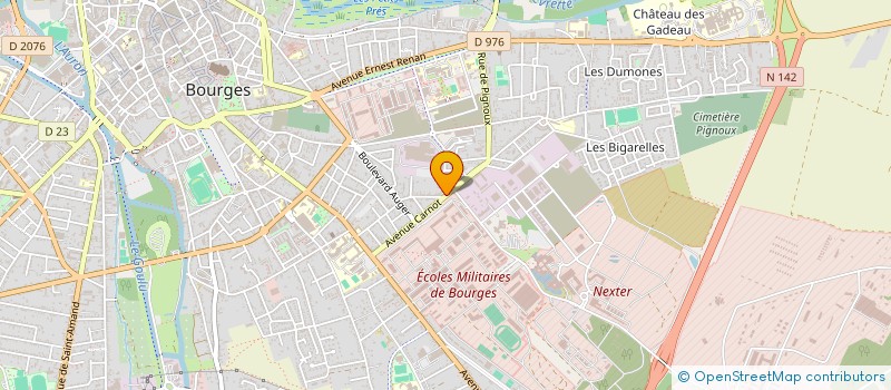 localisation de l'entreprise MONSIEUR JOSE DA CRUZ  BOURGES